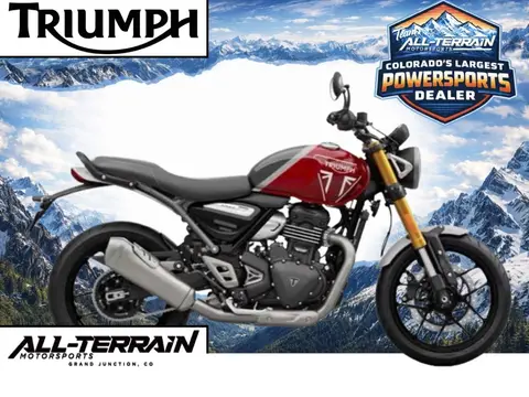 2026 Triumph Speed 400 - Lava Red Gloss / Storm Grey