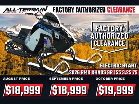 2026 Polaris 9R RMK KHAOS 155 3.25 ES 7S