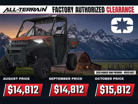 2026 Polaris RANGER 1000 Premium - Rover Rust