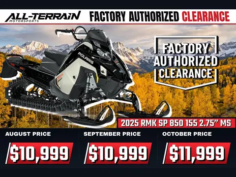 2025 Polaris RMK® SP 850 155 2.75" MS.