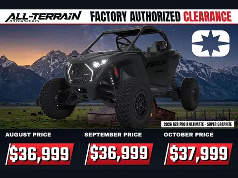 2026 Polaris RZR Pro R Ultimate - Super Graphite