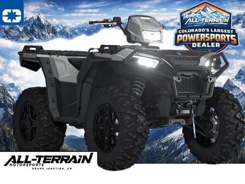 2026 Polaris Sportsman XP 1000 Ultimate Turbo Silver