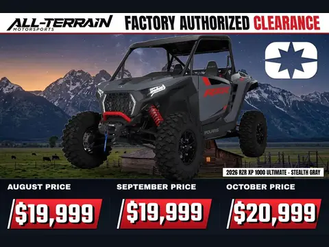 2026 Polaris RZR XP 1000 Ultimate - Stealth Gray