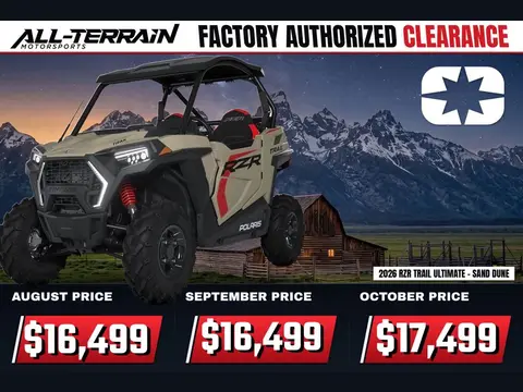 2026 Polaris RZR Trail Ultimate - Sand Dune