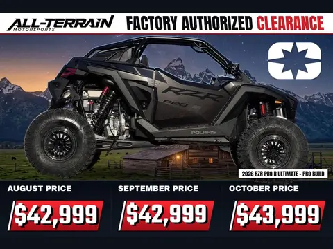 2026 Polaris RZR Pro R Ultimate - Pro Build