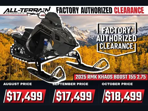 2025 Polaris RMK® KHAOS® Boost 155 2.75" MS 7S