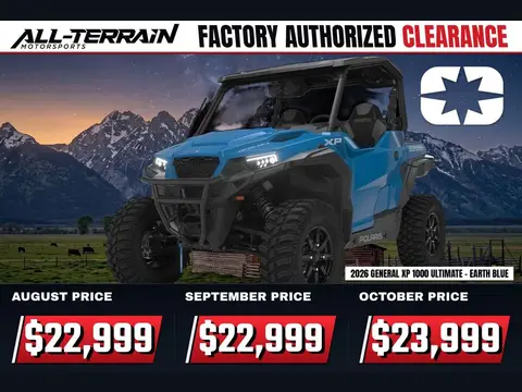 2026 Polaris GENERAL XP 1000 Ultimate - Earth Blue