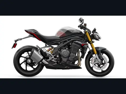 2026 Triumph Speed Triple 1200 RS - Granite / Tri Yel