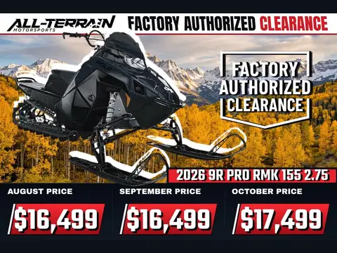 2026 Polaris 9R RMK PRO 155 2.75 MS
