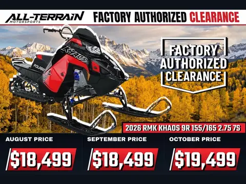 2026 Polaris 9R RMK KHAOS 165 2.75 MS 7S