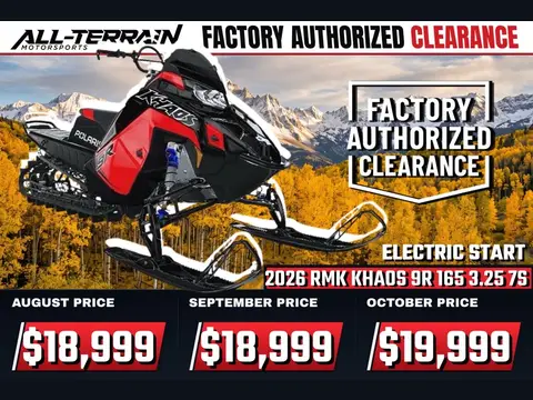 2026 Polaris 9R RMK KHAOS 165 3.25 ES 7S
