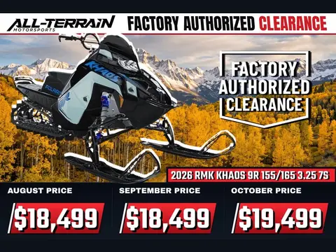 2026 Polaris 9R RMK KHAOS 155 3.25 MS 7S