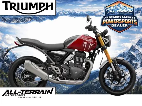 2026 Triumph Speed 400 - Lava Red Gloss / Storm Grey