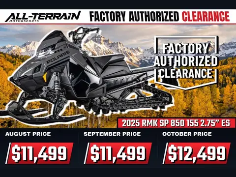 2025 Polaris RMK® SP 850 155 2.75" ES.