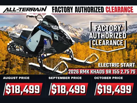 2026 Polaris 9R RMK KHAOS 155 2.75 ES 7S