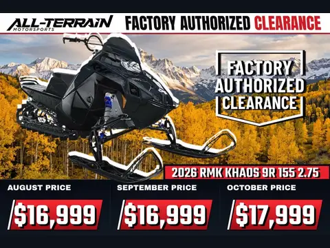 2026 Polaris 9R RMK KHAOS 155 2.75 MS