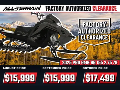2025 Polaris PATRIOT 9R PRO RMK 155 2.75 MS 7S