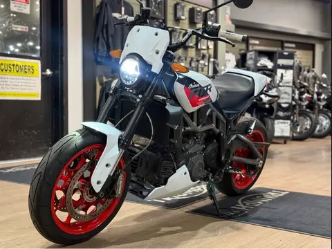 Used 2023 Indian Motorcycle FTR Sport - White Lightning/Indy Red