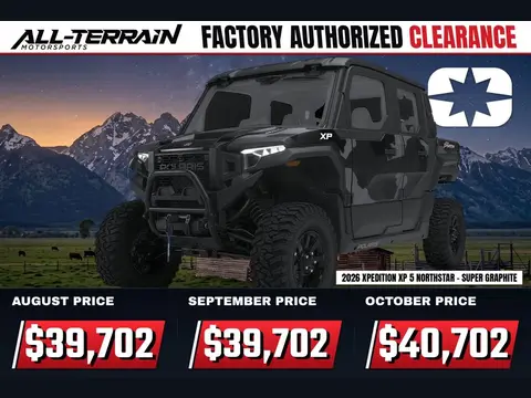 2026 Polaris XPEDITION XP 5 NorthStar - Matte Super Graphite
