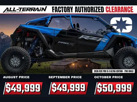 2026 Polaris RZR Pro R 4 Ultra Edition - Pro Build