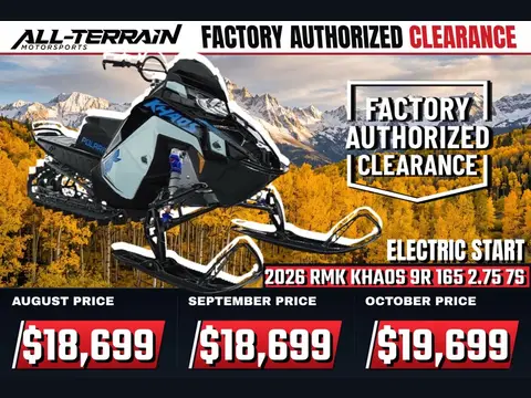 2026 Polaris 9R RMK KHAOS 165 2.75 ES 7S