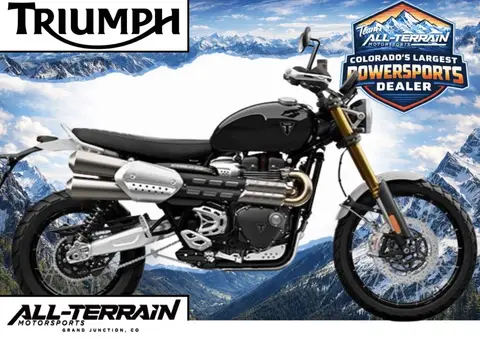 2026 Triumph Scrambler 1200 XE - Sapphire Black